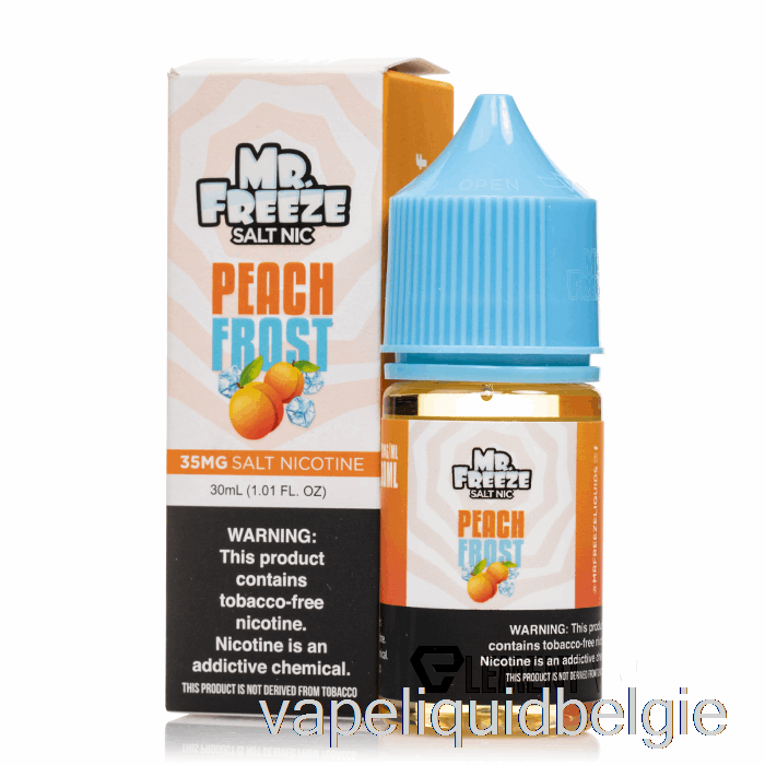 Vape België Perzik Vorst - Mr Vrieszouten - 30ml 50mg